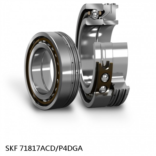 71817ACD/P4DGA SKF Super Precision,Super Precision Bearings,Super Precision Angular Contact,71800 Series,25 Degree Contact Angle